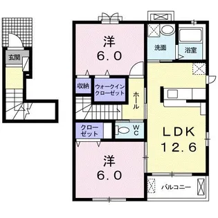 フェリーチェ【2階】の間取り