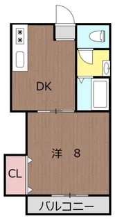 ステートラスK2【103号室】の間取り