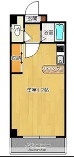 コンドミニアム肇【302号室】の間取り