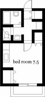 メゾンフジモト【403号室】の間取り