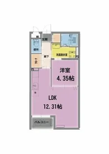 Blue Star【103号室】の間取り