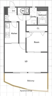 リエゾン【502号室】の間取り