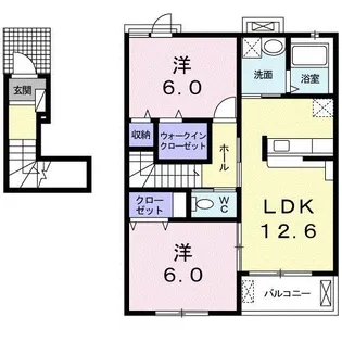 フェリーチェ【2階】の間取り