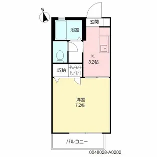 シオン 99 *【A0202号室号室】の間取り