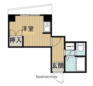 fortuna【502号室】の間取り