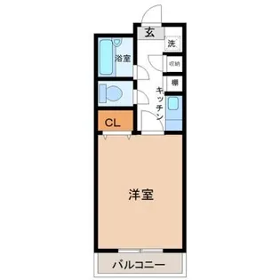 ベルトピア宮崎7【403号室】の間取り