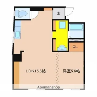 ノムラビル【606号室】の間取り