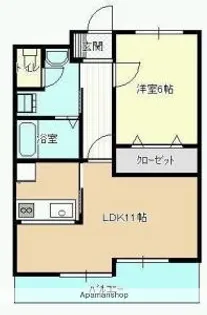Kazuwin塚原【102号室】の間取り