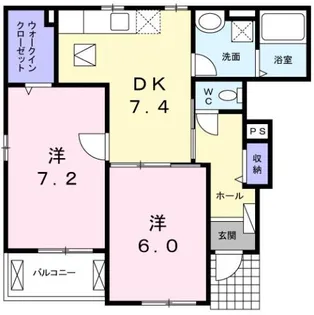 H・CANTIK Ⅳ【1階】の間取り