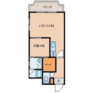 ソラーレ霧島【4階】の間取り