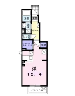 イーストブルー I【1階】の間取り