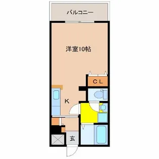 ツーエヌマンション【205号室】の間取り