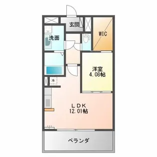 アムールソレオ【302号室】の間取り