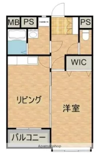 清水町MAマンション【1階】の間取り
