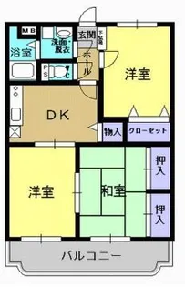 サンフィールド高鍋【2階】の間取り