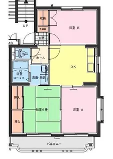 ジェネシス大島B【3階】の間取り