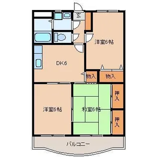 ケイアイビル【1階】の間取り