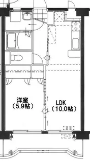高鍋フェニックスMII【503号室】の間取り