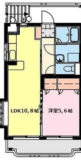 アリエス大町【1階】の間取り