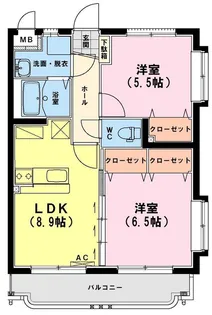 ユーミー吾田東【1階】の間取り