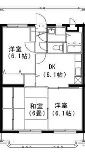 ユーミー青柳3号館【2階】の間取り