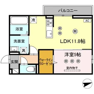 D-resenaKJ【3階】の間取り