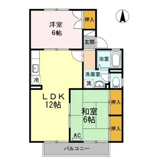 池田ファミリーゼーション C棟【2階】の間取り