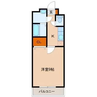 エレメントⅠ【306号室】の間取り