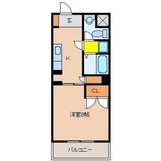 ANマンション【210号室】の間取り