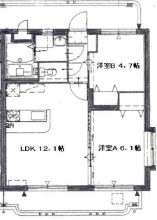 潮マンション【2階】の間取り