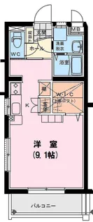 コハル パレス【401号室】の間取り