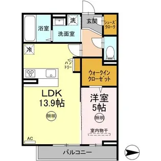 BASE29 西高松【3階】の間取り