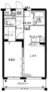 プランドール・フジ【3階】の間取り