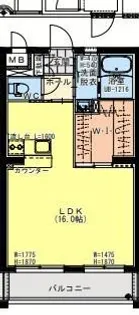 Chisel(チゼル)【302号室】の間取り