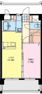 Brook’s SquareIII【4階】の間取り