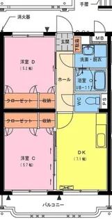 フェニックスハイツII【302号室】の間取り