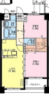ヴェルディ【5階】の間取り