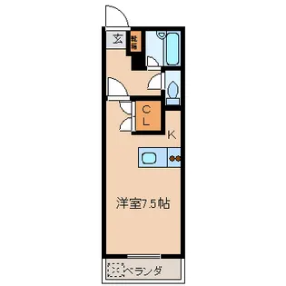 ビューティフルアース2番館【403号室】の間取り