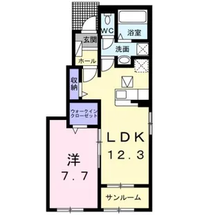 神門 Ⅱ【1階】の間取り