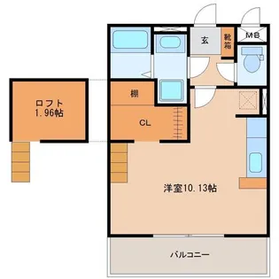 スペランツァ・ベル【203号室】の間取り