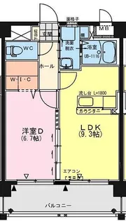 ドルチェ ヴィータ【2階】の間取り