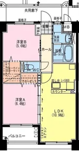 ヴェルディ【3階】の間取り