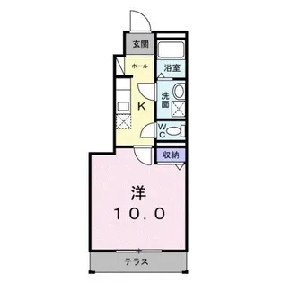 エミールシャランⅡ【1階】の間取り