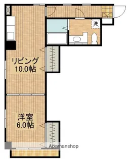 Kroneマンション【2階】の間取り