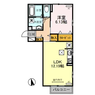なでしこ【1階】の間取り