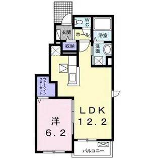 リナリア Ⅰ【1階】の間取り