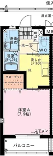 サテリット・K【1階】の間取り