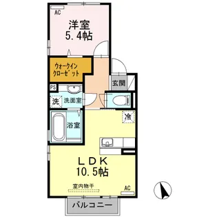 ショコラメゾン・F【2階】の間取り