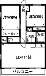 エクセル光が丘【103号室】の間取り