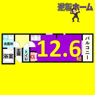 S’zビル【3階】の間取り